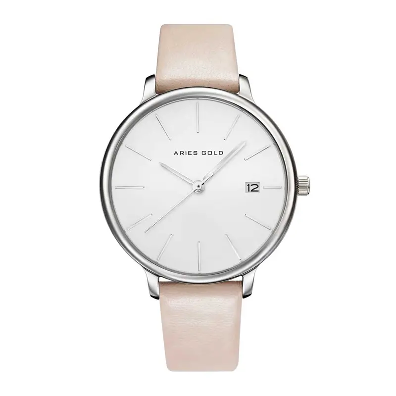 Aries Gold Enchant Fleur White Dial Women's Watch - Sapphire Glass | L 5035 S-W 1