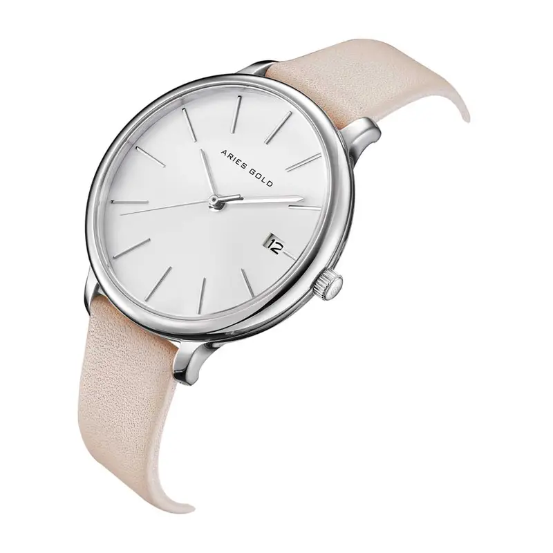 Aries Gold Enchant Fleur White Dial Women's Watch - Sapphire Glass | L 5035 S-W 2