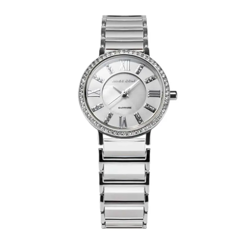 Aries Gold Enchant Glitter White Women's Watch - Ceramic Inlay | Ps 310L S-White 1
