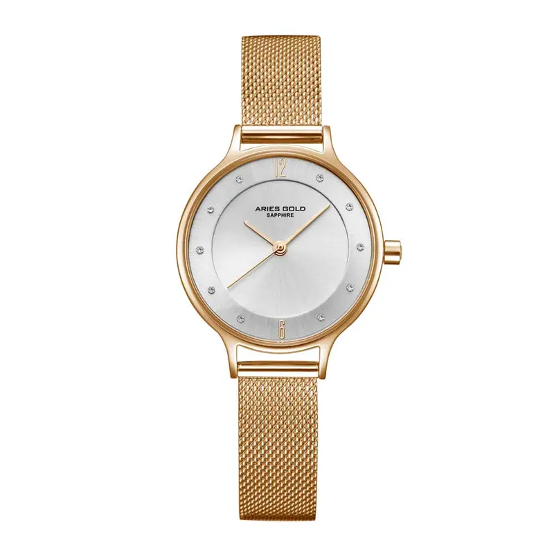 Aries Gold Enchant Gold Women's Watch - Mesh Strap | L 5033Z G-W 1