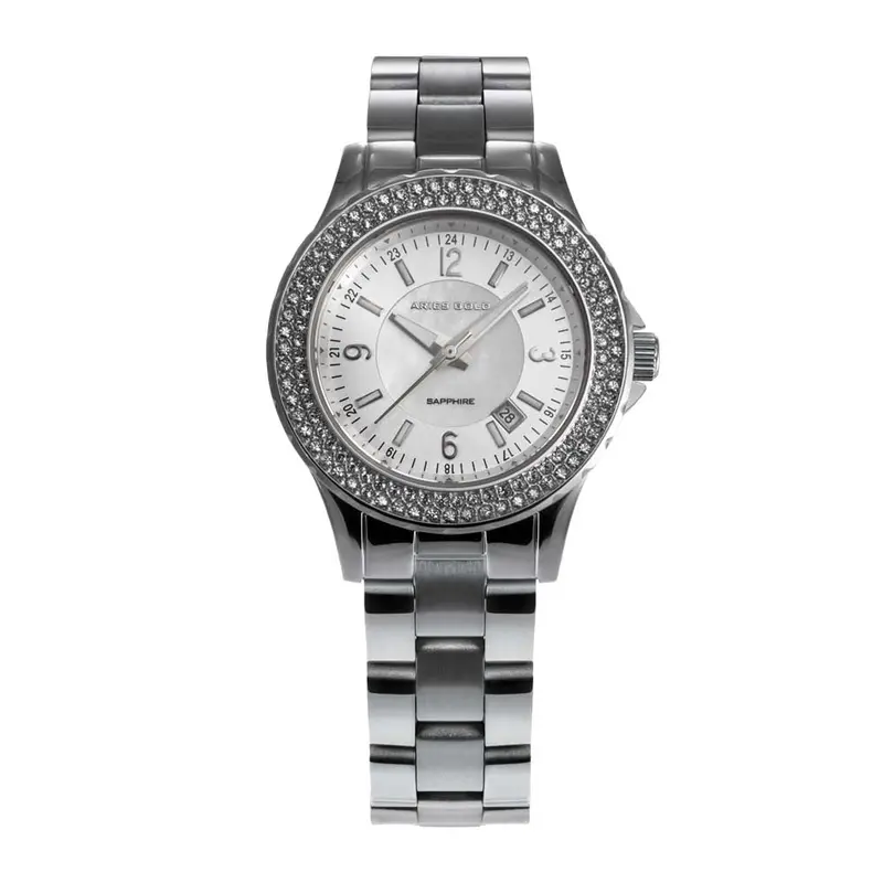 Aries Gold Enchant Silver Women's Watch - Stainless Steel Strap | L 5005Z S-Mop 1