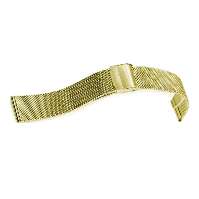 Aries Gold Gold Ag-M0002-22 Mesh Strap 1
