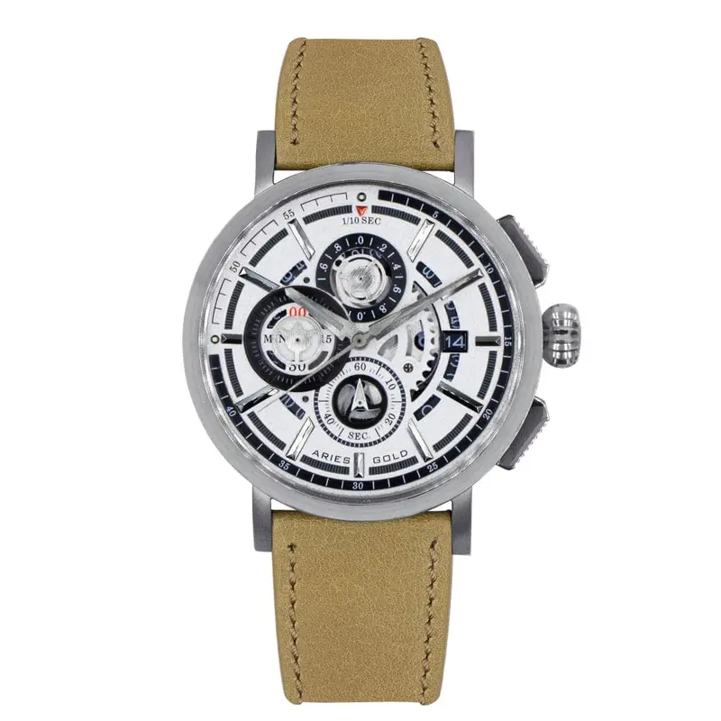 Aries Gold Hawk Brown Men's Watch - Chronograph | G 7018 S-W 1
