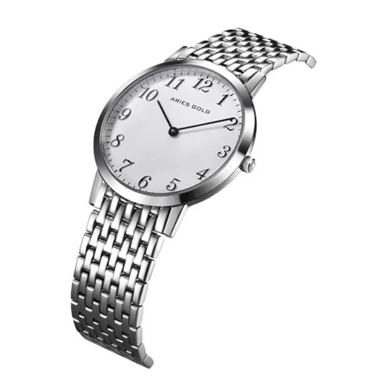 Aries Gold Heritage Master Silver Women's Watch - Sapphire Glass | G 1009 S-Num 2