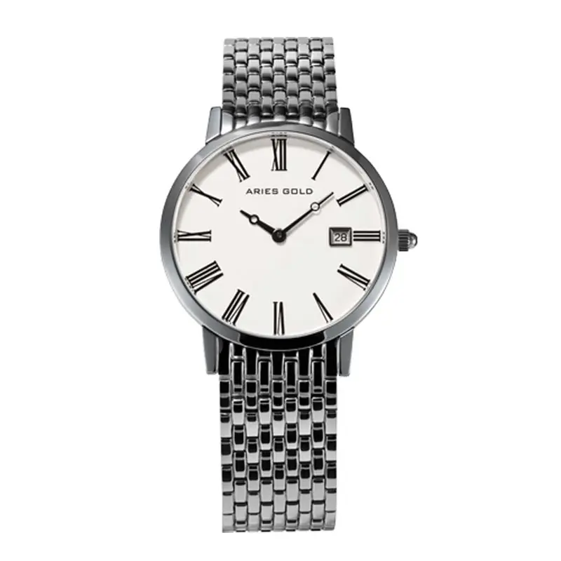 Aries Gold Heritage Master Silver Women's Watch -  Sapphire Glass | L 1018Z S-Rw 1
