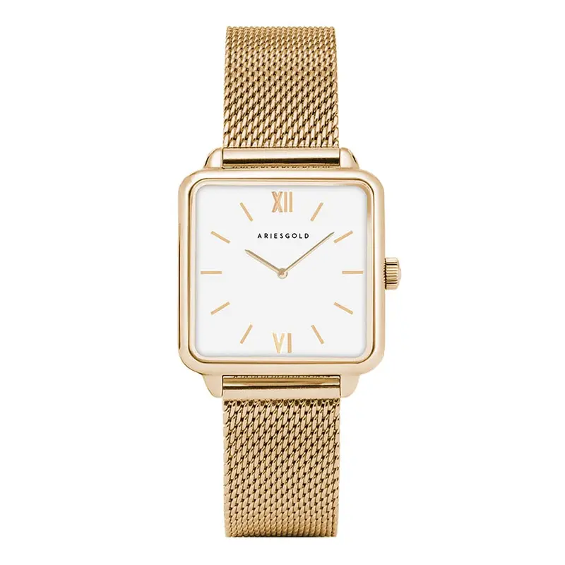 Aries Gold Minuit Gold Women's Watch - Mesh Strap | L 5038 G-W 1