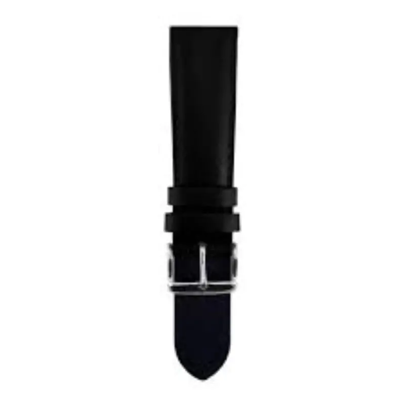 Aries Gold Rich Black Ag-L0019-20 Leather Strap 1