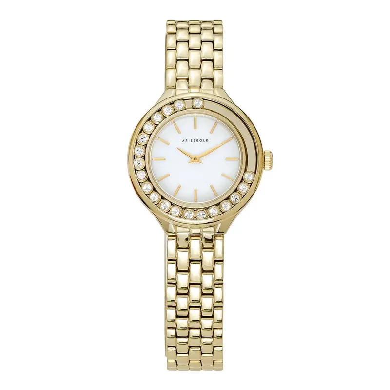 Aries Gold Serenity Gold Women Watch Stainless Steel Strap | L 5041 G-Mp 1