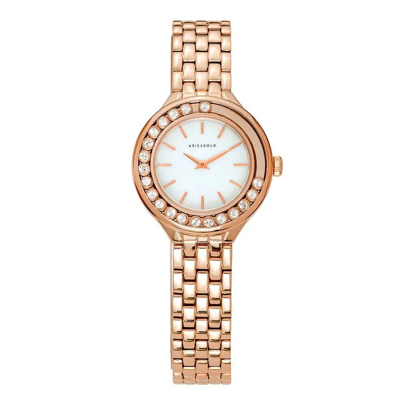 Aries Gold Serenity Rose Gold Women's Watch - Sapphire Glass | L 5041 Rg-Mp 1