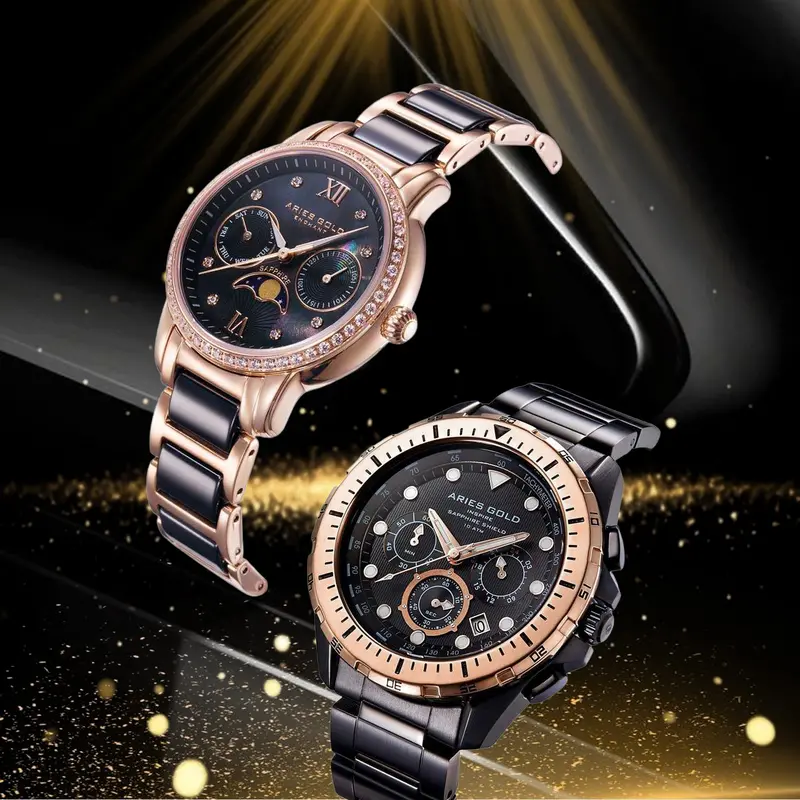 Aries Gold Special Couple Collection: Enchant Luna (Women) & Atlantic (Men) 1