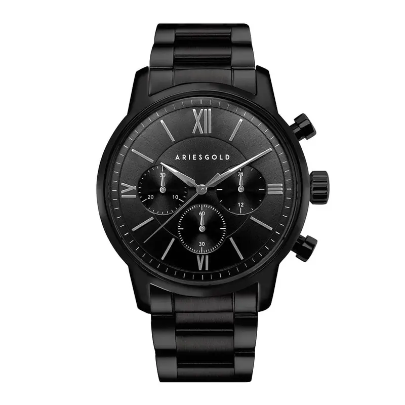 Aries Gold Urban Eternal Black Men's Watch - Multifunction | G 1027 Bk-Out 1
