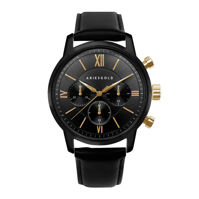 Aries Gold Urban Eternal Black Men's Watch - Multifunction | G 1027 Bkg-Bkg 1