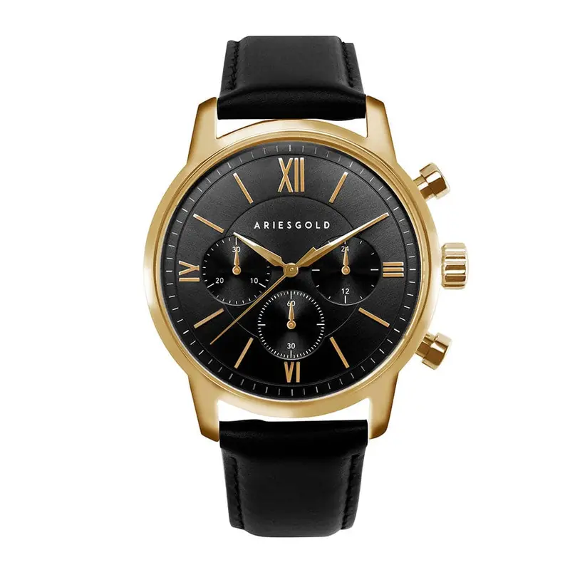 Aries Gold Urban Eternal Black Men's Watch - Multifunction | G 1027 G-Bkg 1