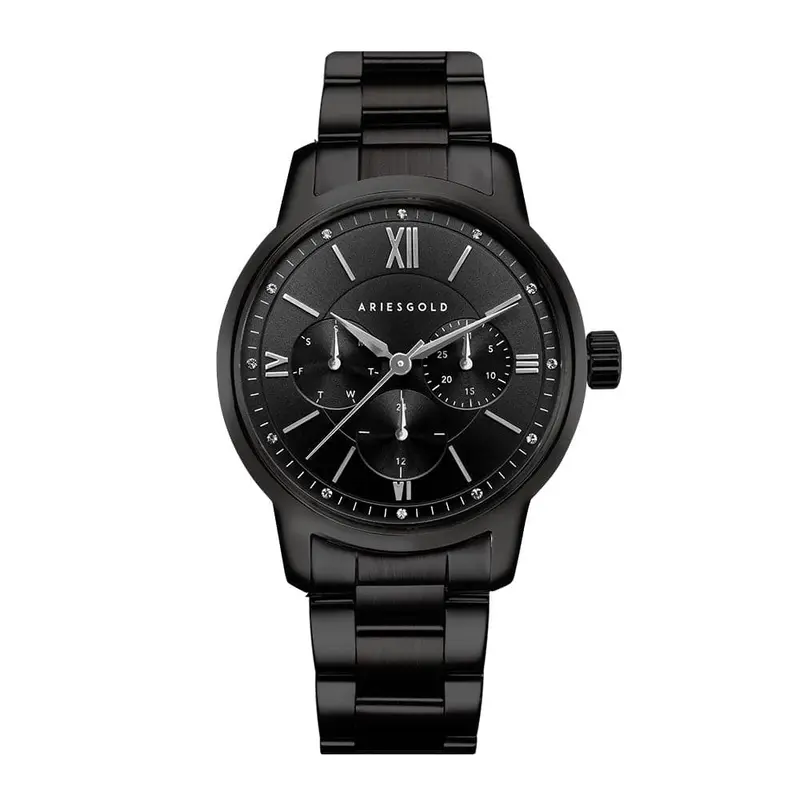 Aries Gold Urban Eternal Black Women's Watch - Multifunction | L 1028 Bk-Out 1