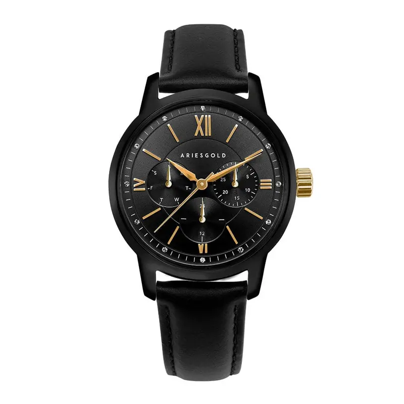Aries Gold Urban Eternal Black Women's Watch - Multifunction | L 1028 Bkg-Bkg 1