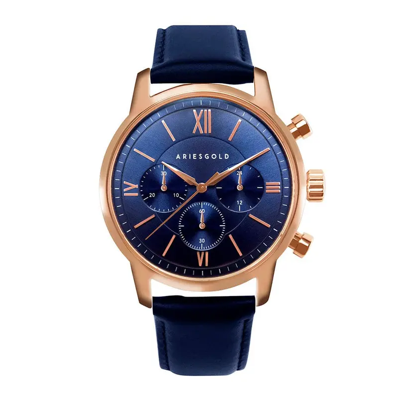 Aries Gold Urban Eternal Blue Men's Watch - Multifunction | G 1027 Rg-Bu 1