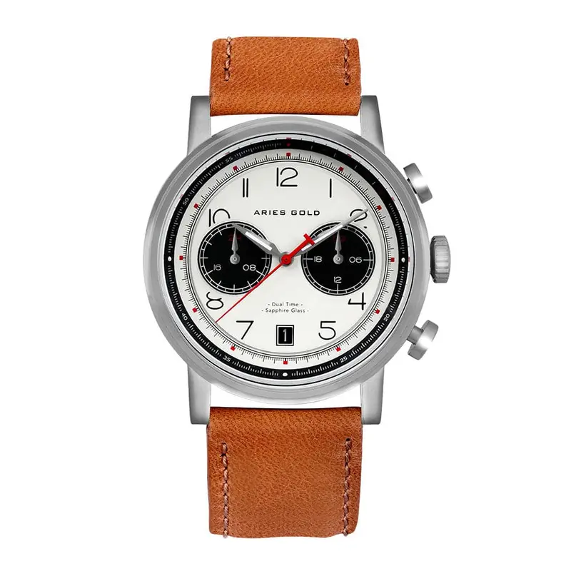 Aries Gold Urban Journey Brown Men's Watch - Multifunction | G 1025 S-W 1
