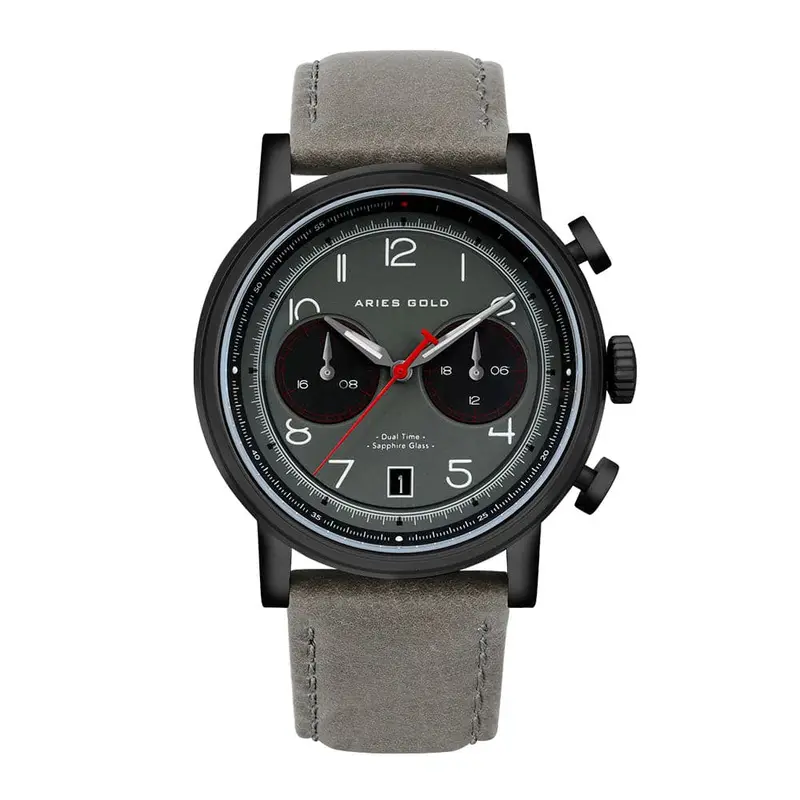 Aries Gold Urban Journey Grey Men's Watch - Multifunction | G 1025 Bk-Gy 1