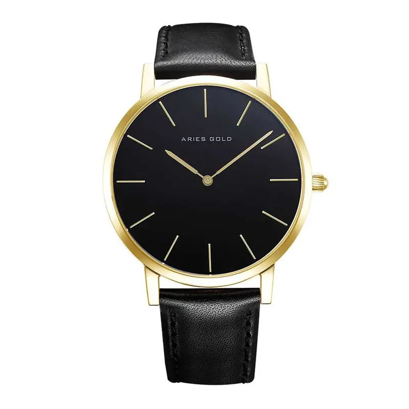 Aries Gold Urban Santos Black Men's Watch - Sapphire Glass | G 1022 G-Bk 1