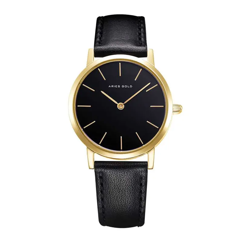 Aries Gold Urban Santos Black Women's Watch - Sapphire Glass | L 1023 G-Bk 1