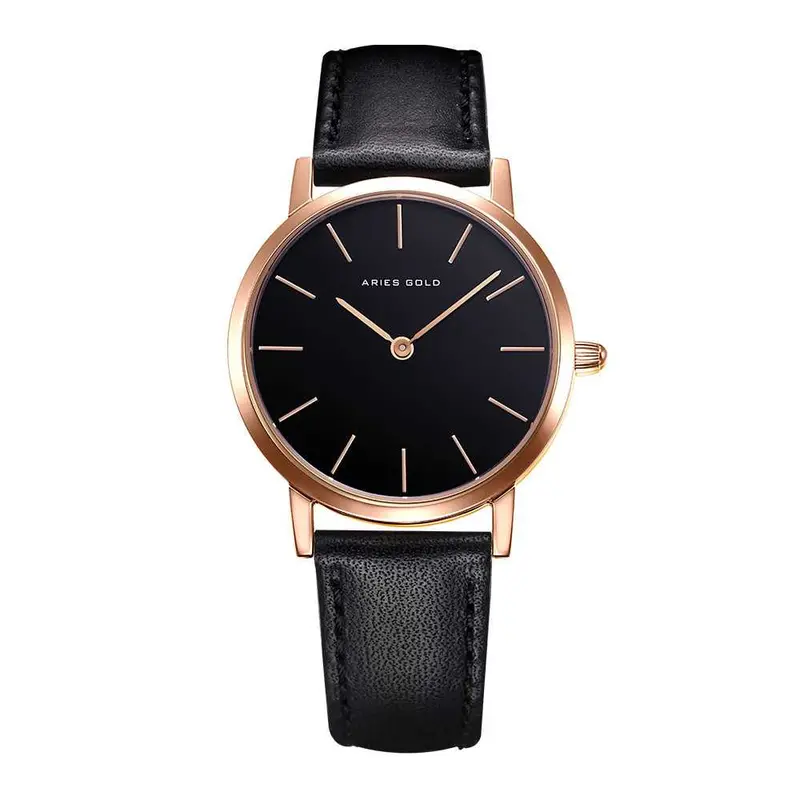 Aries Gold Urban Santos Black Women's Watch - Sapphire Glass | L 1023 Rg-Bk 1