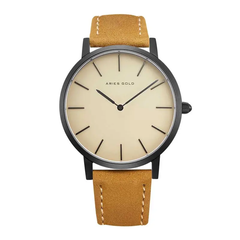 Aries Gold Urban Santos Brown Men's Watch - Sapphire Glass | G 1022 Bk-Bei 1