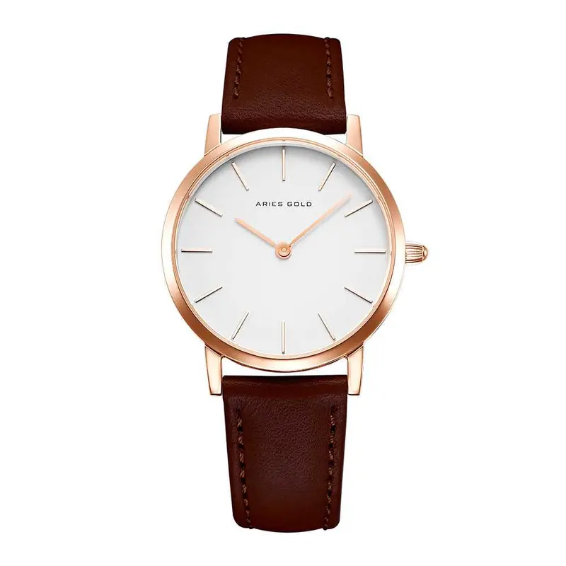 Aries Gold Urban Santos Brown Women's Watch - Sapphire Glass | L 1023 Rg-W 1