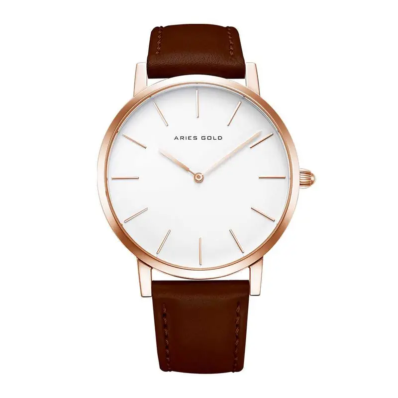 Aries Gold Urban Santos Burgundy Men's Watch - Sapphire Glass | G 1022 Rg-W 1