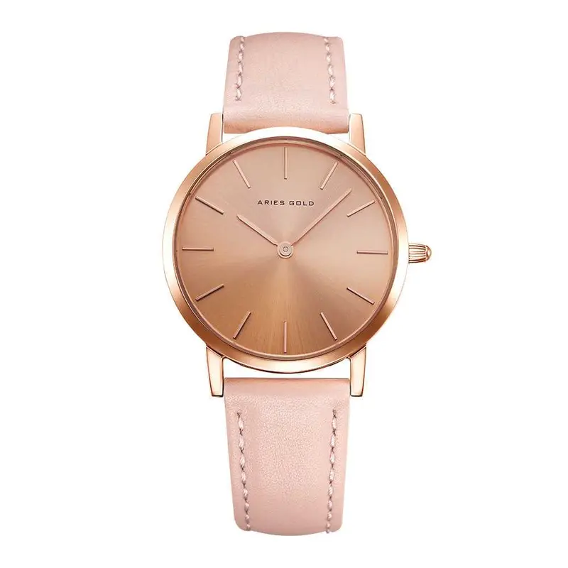 Aries Gold Urban Santos Pink Women's Watch - Sapphire Glass |  L 1023 Rg-Rg 1