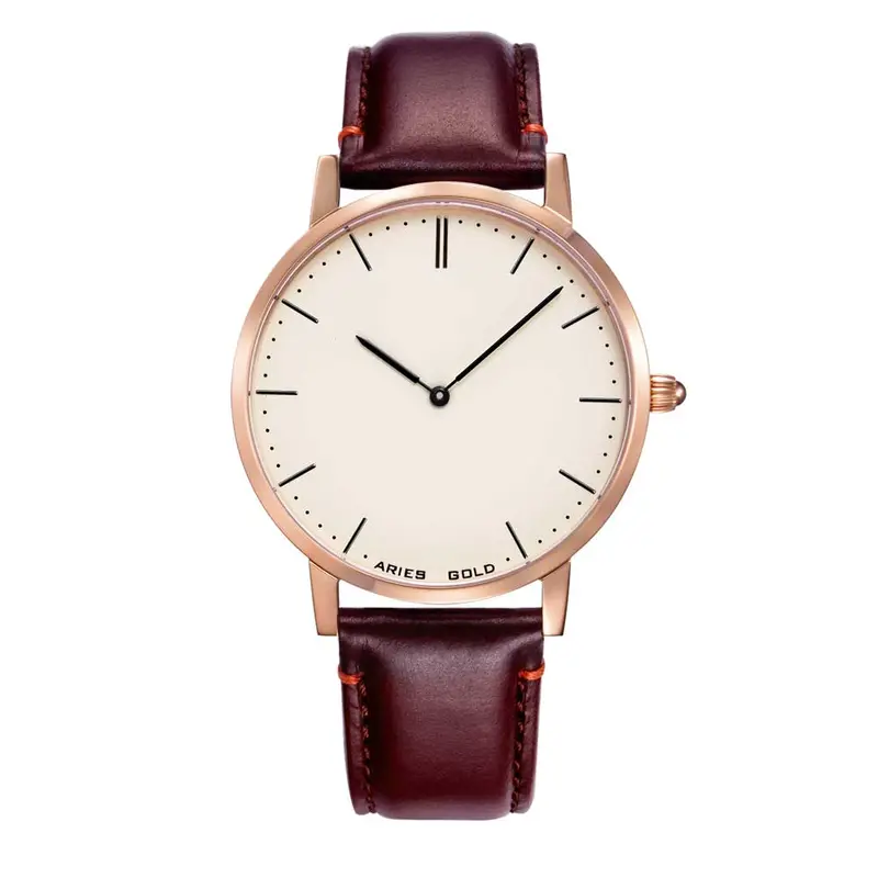 Aries Gold Urban Tango Burgundy Women's Watch - Sapphire Glass | L 1008 Rg-Bei 1