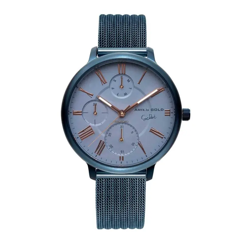 Aries Gold Voyage Blue Women's Watch - Multifunction | L 5034 Bu-Bu 1