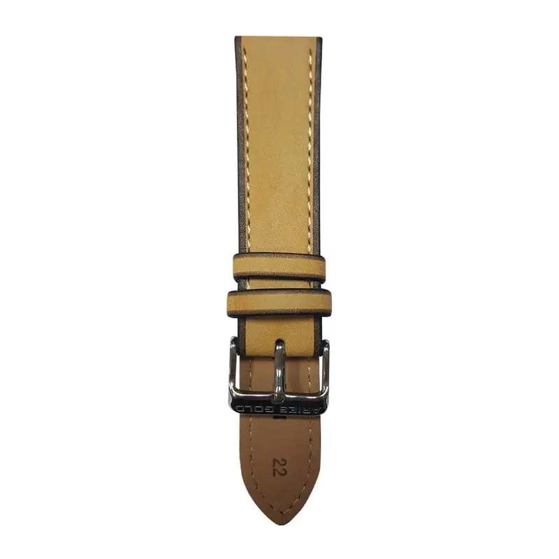 Aries Gold West Warwick Ag-L0021 Leather Strap 1