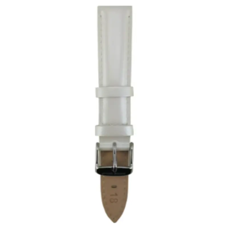 Aries Gold White Croco Ag-L0014-18 Leather Strap 1