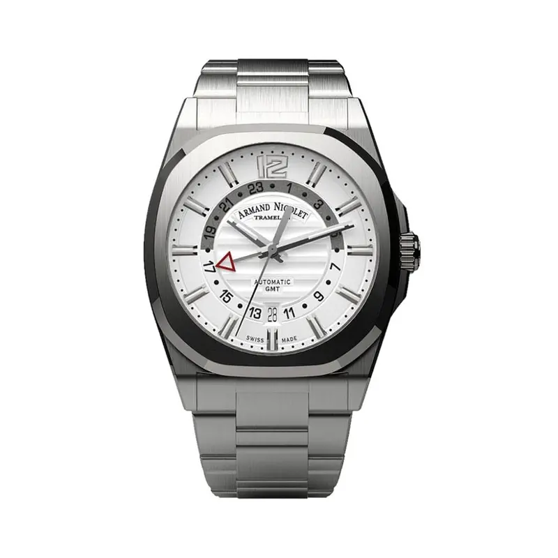 Armand Nicolet A663aaa-Ag-Ma4660aa Men's Watch With Additional Calf Leather Strap 1