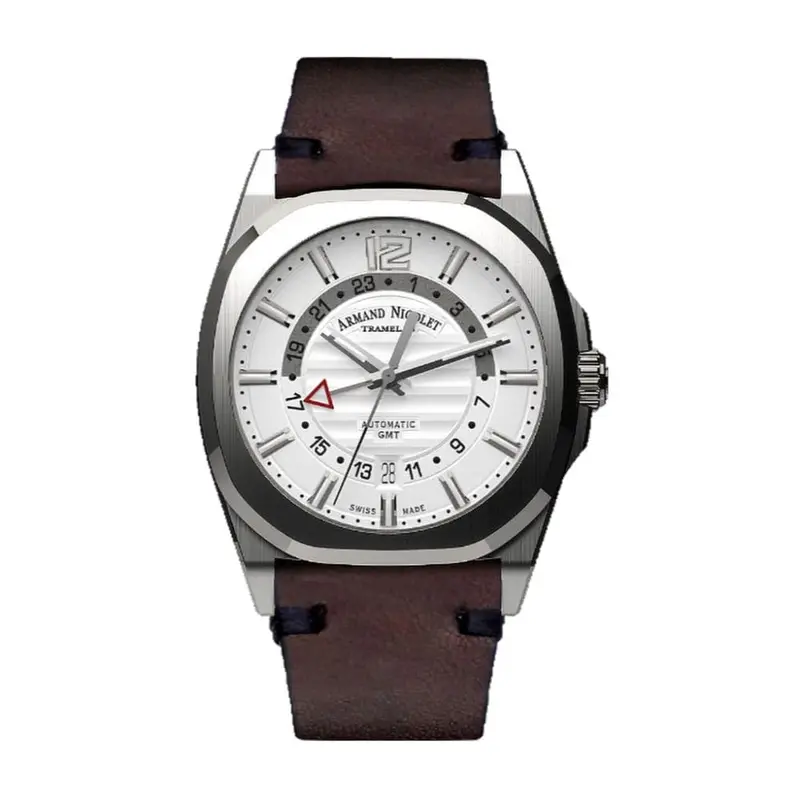 Armand Nicolet A663aaa-Ag-Ma4660aa Men's Watch With Additional Calf Leather Strap 2