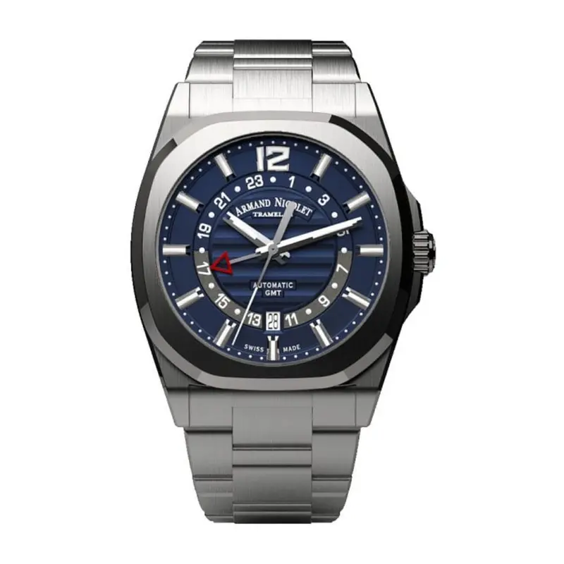 Armand Nicolet A663aaa-Bu-Ma4660aa Men's Watch With Additional Calf Leather Strap 1