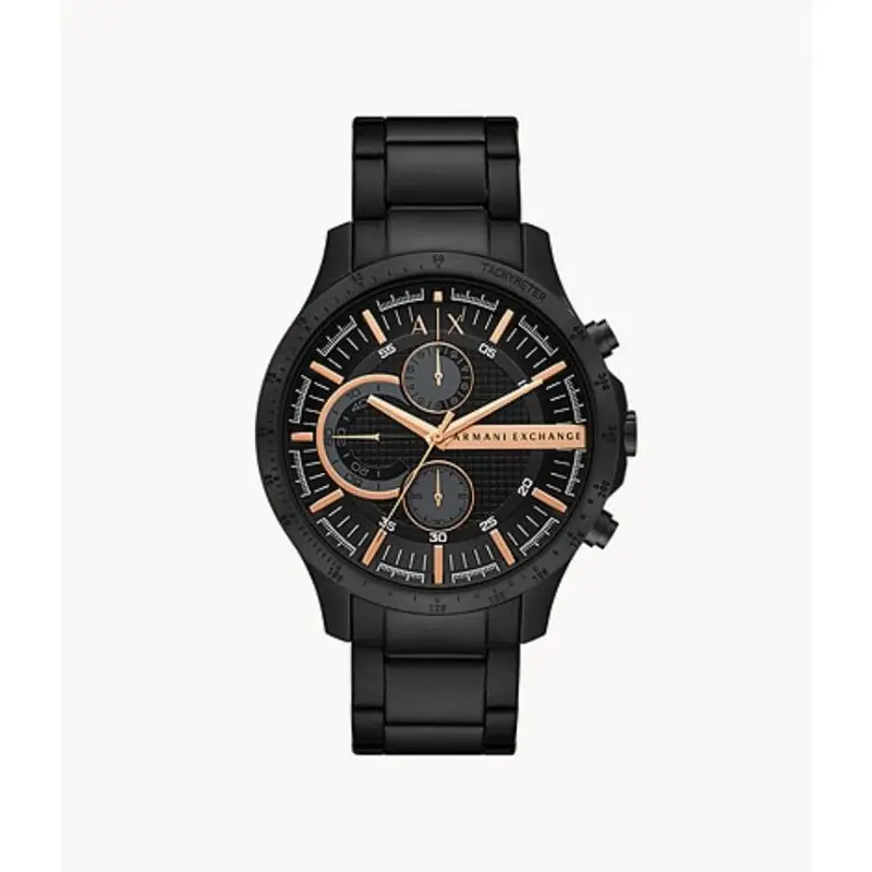 Armani Exchange Analog Quartz Black Stainless Steel Ax2429 Men's Watch 1