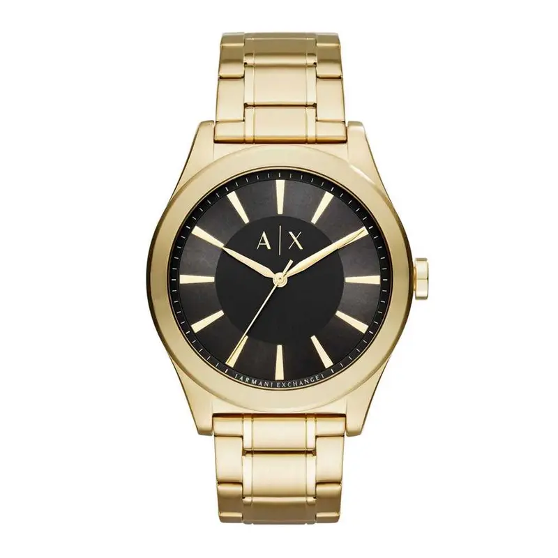 Armani Exchange Analog Quartz Gold Stainless Steel Ax2328 Men's Watch 1