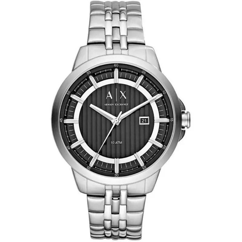 Armani Exchange Analog Quartz Silver Stainless Steel Ax2260 Men's Watch 1