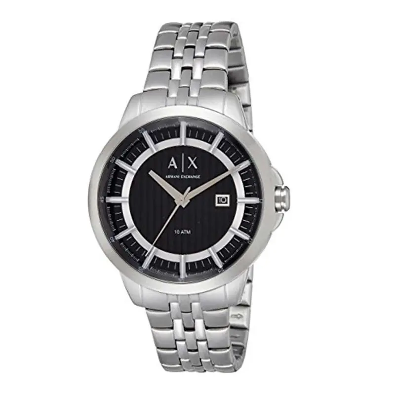 Armani Exchange Analog Quartz Silver Stainless Steel Ax2260 Men's Watch 2