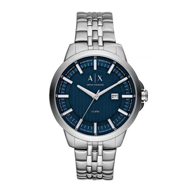 Armani Exchange Analog Quartz Silver Stainless Steel Ax2261 Men's Watch 1