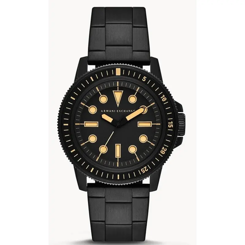 Armani Exchange Ax1855 Black Stainless Steel Men's Watch 1