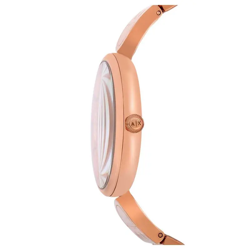 Armani Exchange Ax5328 Rose Gold Stainless Steel Women's Watch 2