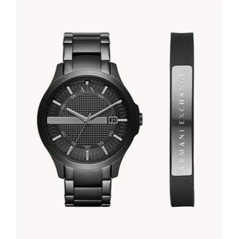 Armani Exchange Ax7101 Watch And Bracelet Men's Gift Set 1