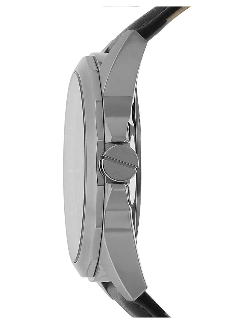Armani Exchange Black Dial Leather Men's Watch Ax2621 2
