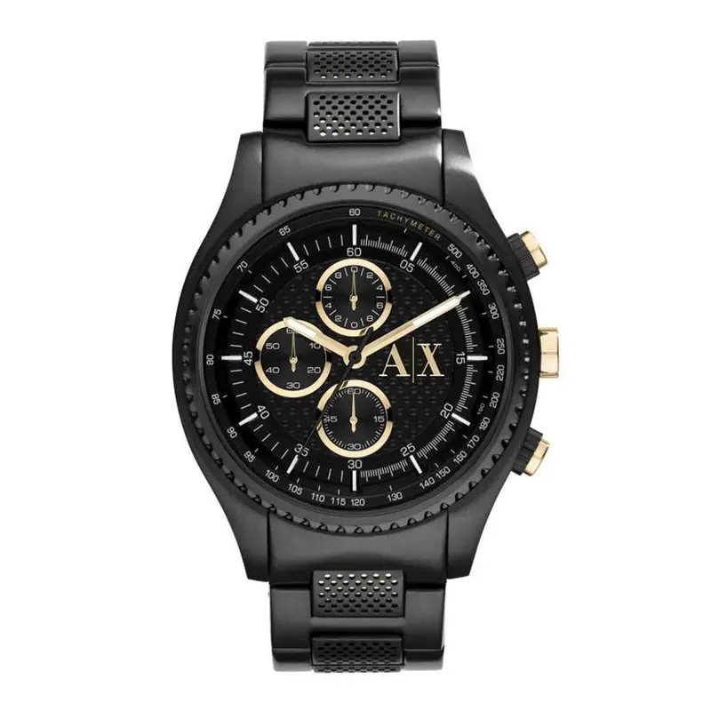 Armani Exchange Chronograph Black Stainless Steel Ax1604 Men's Watch 1