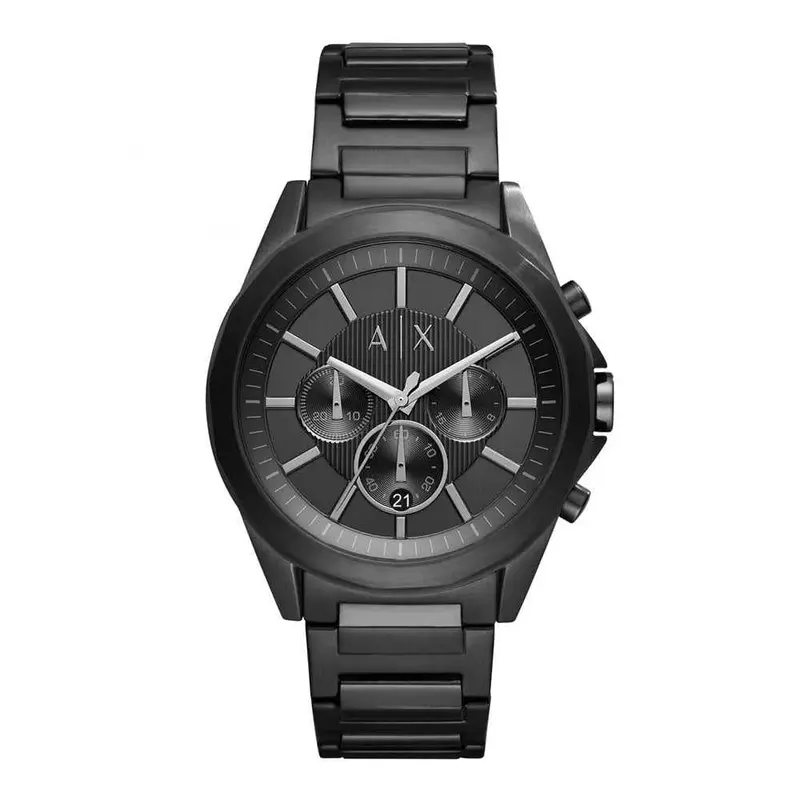 Armani Exchange Chronograph Black Stainless Steel Ax2601 Men's Watch 1