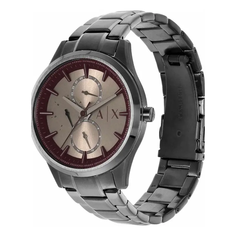 Armani Exchange Chronograph Grey Stainless Steel Strap Men Watch Ax1877 2