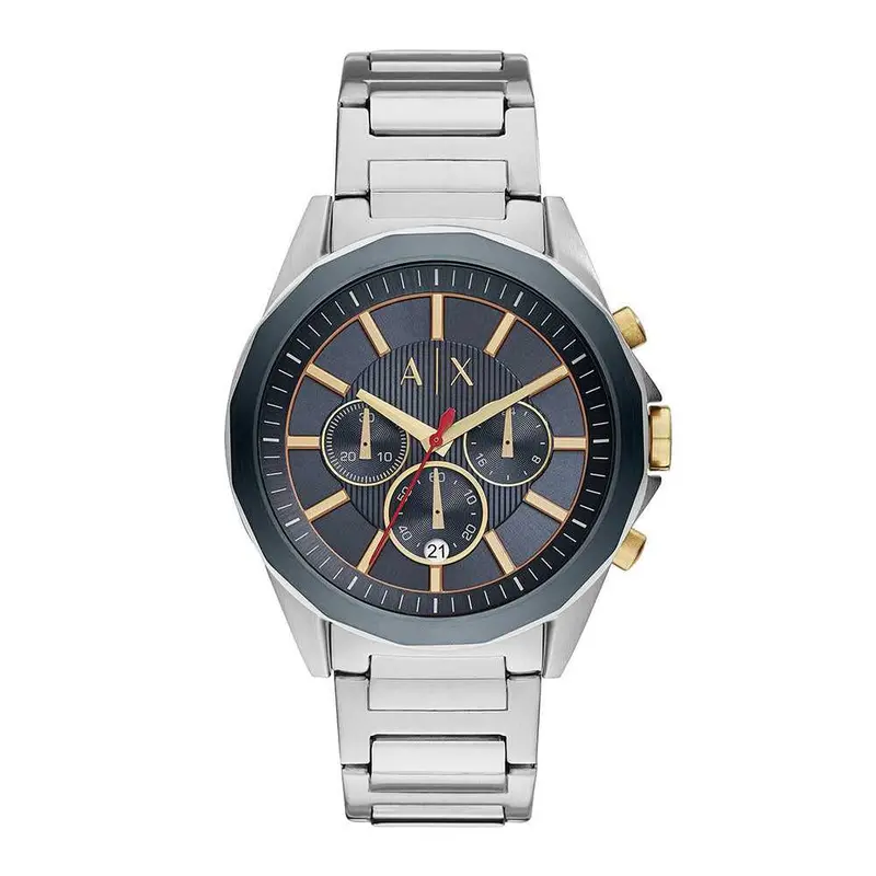 Armani Exchange Chronograph Silver Stainless Steel Ax2614 Men's Watch 1