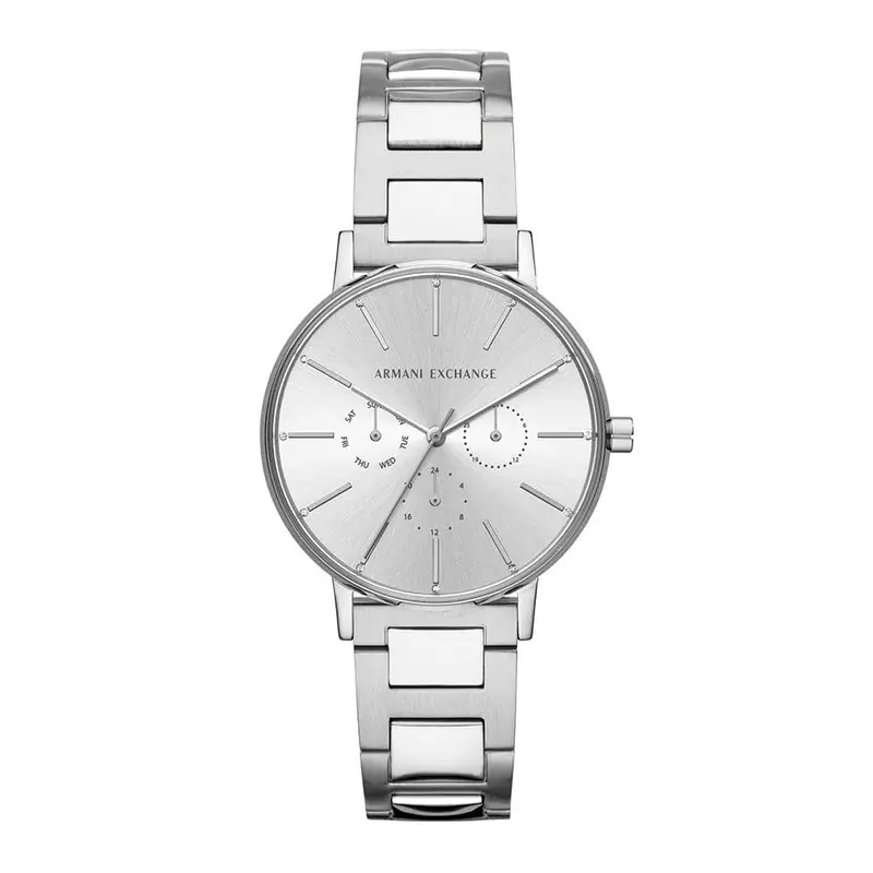 Armani Exchange Chronograph Silver Stainless Steel Ax5551 Women's Watch 1